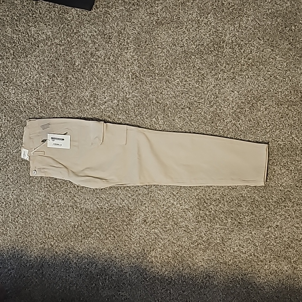 Ceros Khaki Cargo Skinny Pants